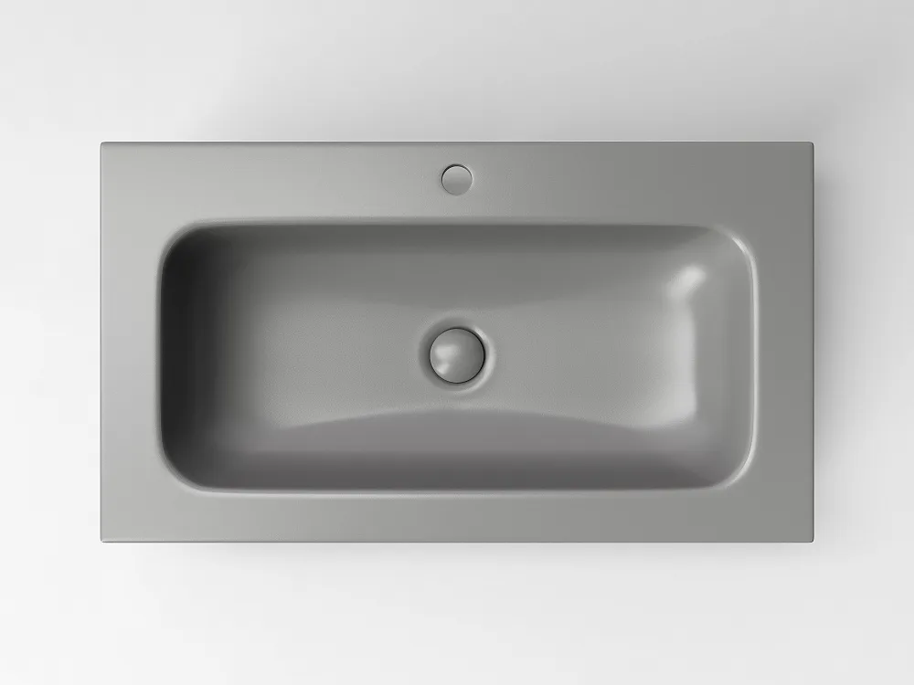 Мебельная раковина Ceramicanova Grace CN7012MH антрацит матовый Sancos — официальный сайт