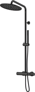 Душевая стойка Gattoni Circle One 9095/PDNO, nero opaco