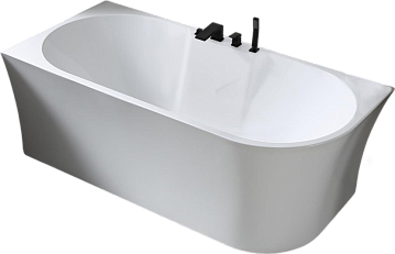 Акриловая ванна Abber 170x80 см, левая, AB9335-1.7 L