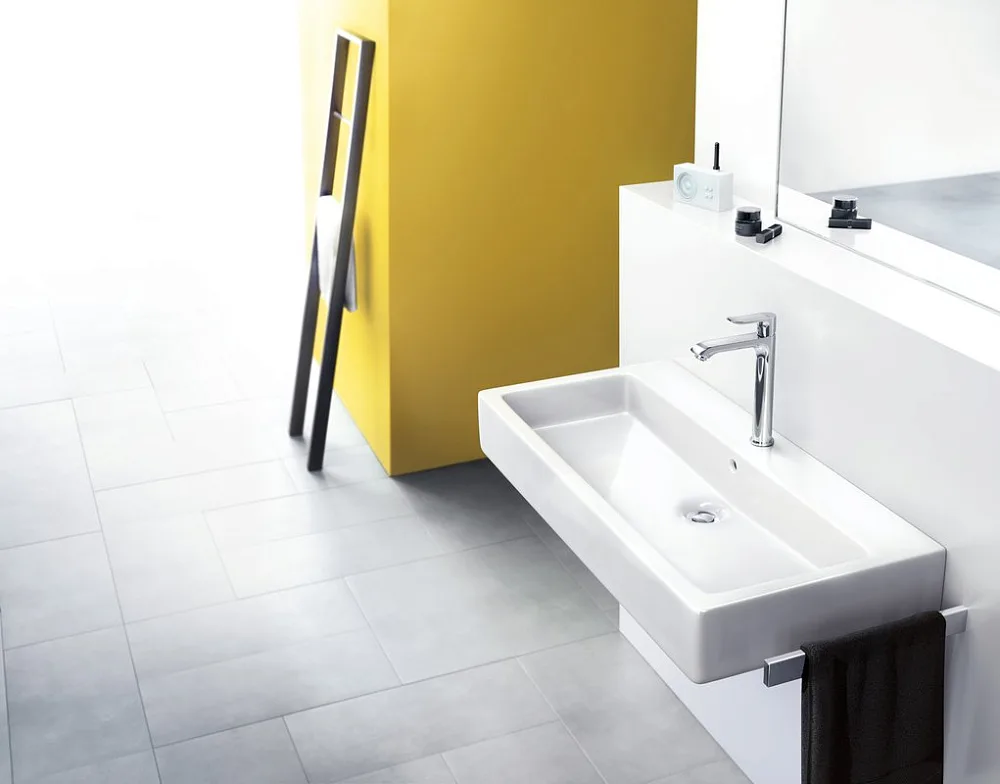 Смеситель для раковины Hansgrohe Metris 31183000 Sancos — официальный сайт