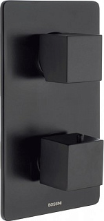 Термостатический смеситель встраиваемый Bossini Cube Z00061.073 для ванны с душем