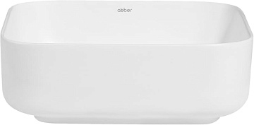 Накладная раковина Abber Rechteck AC2211MW матовая белая