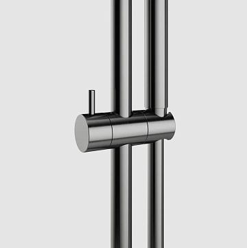 Душевая штанга Sancos SC9035GG вороненая сталь