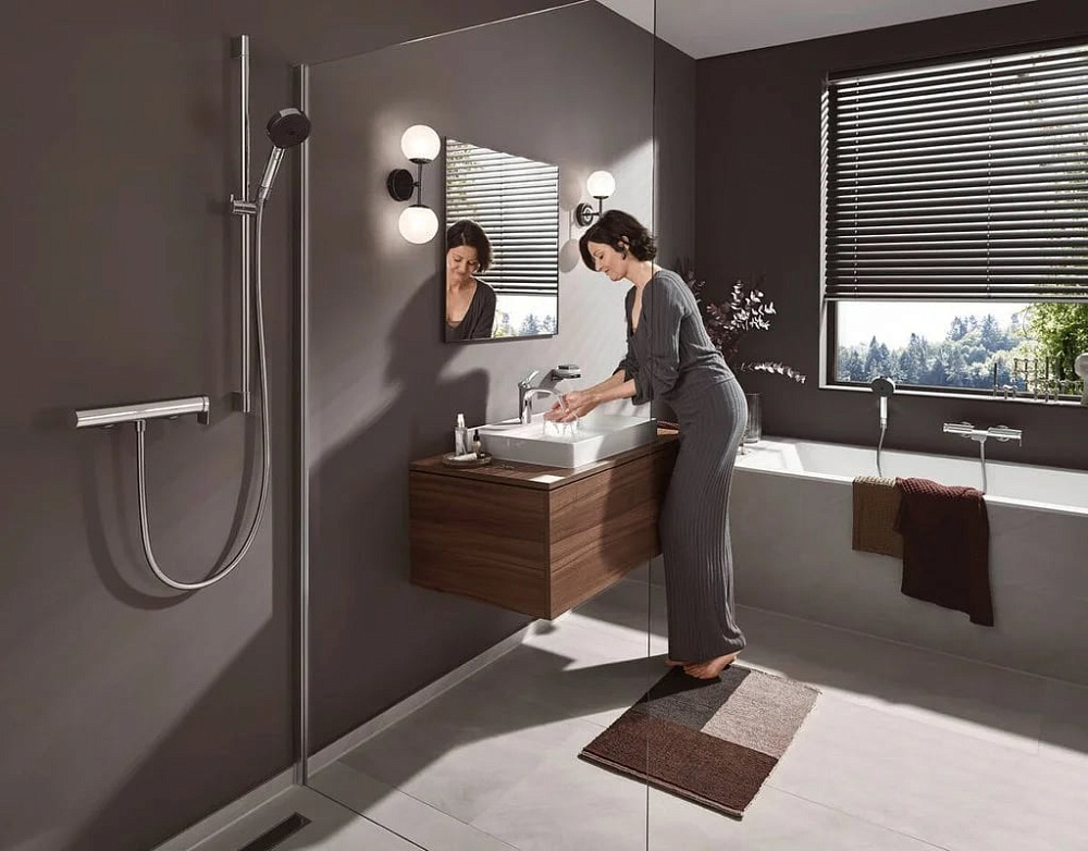Душевая лейка Hansgrohe Pulsify 105 3jet 24100000 хром