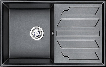 Мойка кухонная Granula 8002, шварц