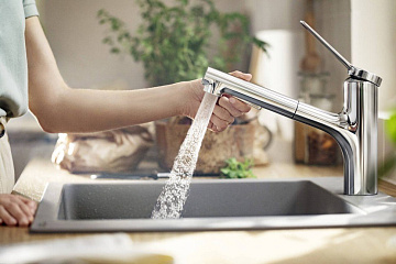 Смеситель для кухни Hansgrohe Zesis M33 74800000 хром
