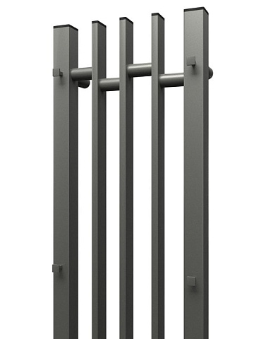 Полотенцесушитель электрический APEXTERMO Дельта DL10183GF 80x20 см, подключение справа, скрытое под