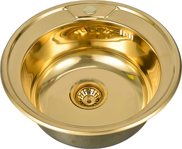 Мойка кухонная Seaman Eco Wien SWT-490 gold polish