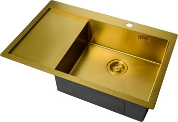 Мойка кухонная Zorg Light ZL R 780510-R BRONZE