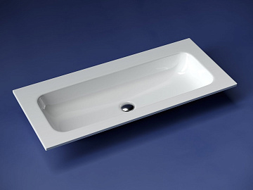 Мебельная раковина Ceramicanova Grace прямоугольная без отверстия под смеситель 101 см CN7013wx