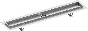Душевой трап (лоток) TECE Drainline TECEdrainline 80 см стекло с сифоном