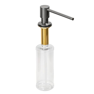 Дозатор для кухонной мойки AltroBagno Flusso 080503GM оружейная сталь