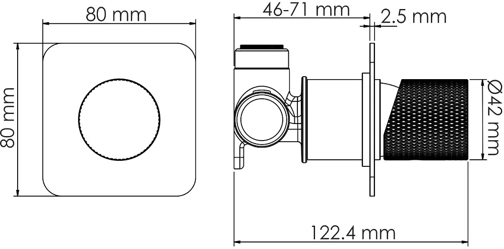 Смеситель для раковины Wasserkraft Tauber A6451.298 С ВНУТРЕННЕЙ ЧАСТЬЮ, никель Sancos — официальный сайт