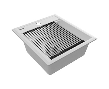 Мойка кухонная Paulmark Stepia PM114651-WH белый