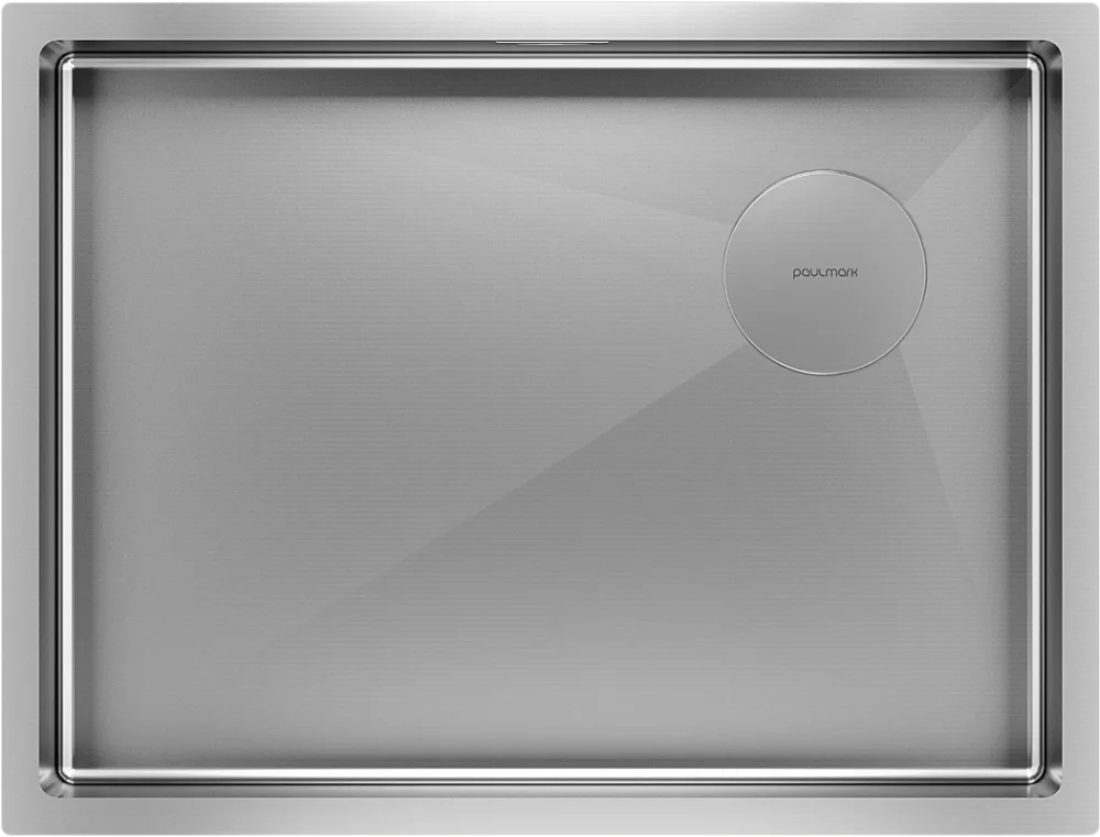 Мойка кухонная Paulmark Next-Skew PM885844-BS брашированная сталь Sancos — официальный сайт