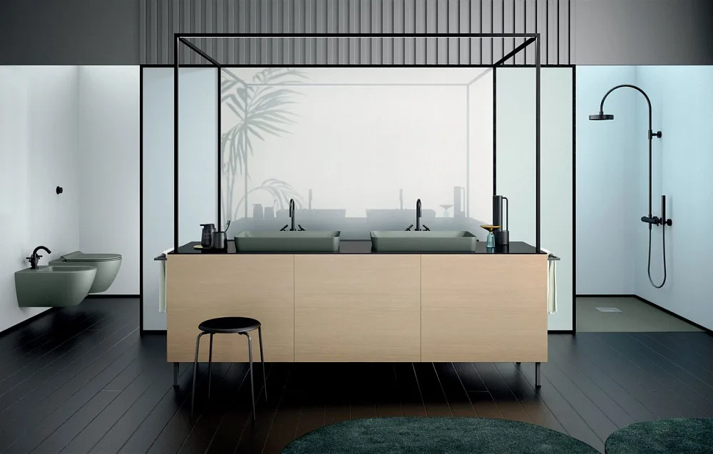 Унитаз подвесной GSI Pura 8815, с микролифтом, agave matte Sancos — официальный сайт
