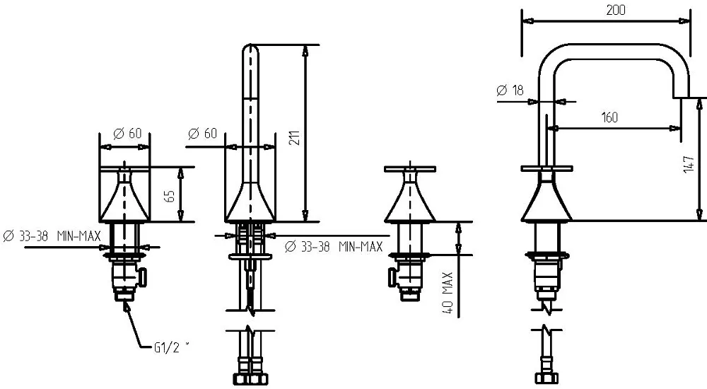 Смеситель для раковины Migliore Sirius 28161 хром Sancos — официальный сайт