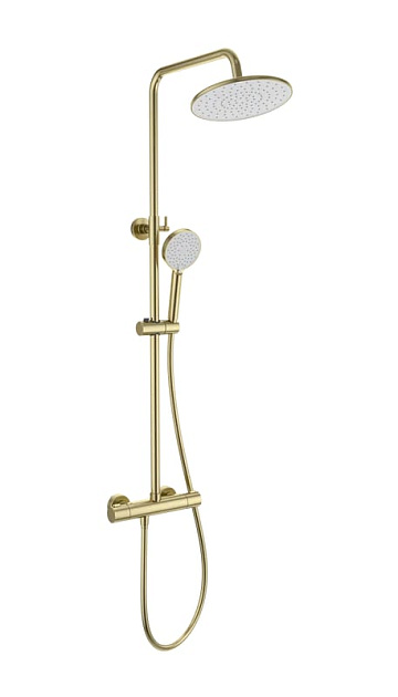 Душевая стойка Wonzon & Woghand INN 4 WW-B3047-A-BG, брашированное золото