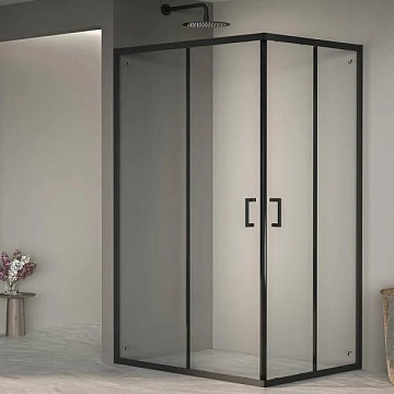 Душевой уголок RGW Passage PA-040B 1000x800x1950, профиль черный