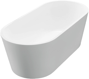 Акриловая ванна BelBagno 160x75 см, BB71-1600-W0