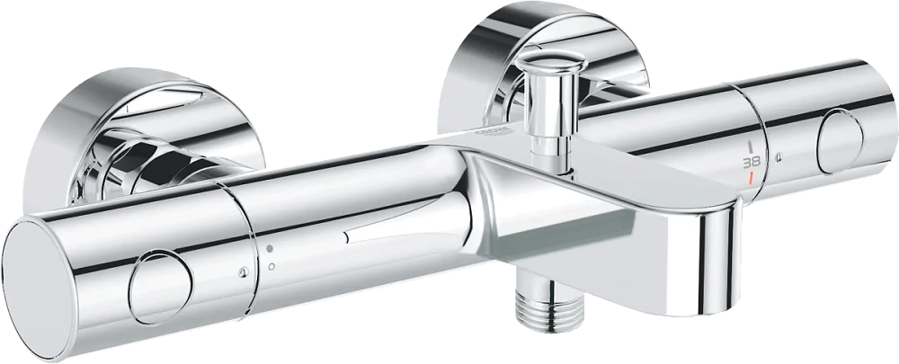 Термостатический смеситель Grohe Grohtherm 800 Cosmopolitan 34766000, для ванны с душем Sancos — официальный сайт