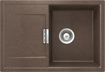 Мойка кухонная Schock Eton 45D Cristadur бронза