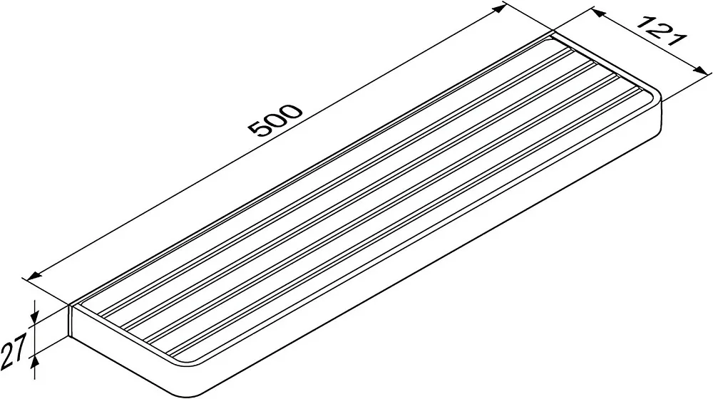 Полка Damixa Jupiter DA7737600 Sancos — официальный сайт