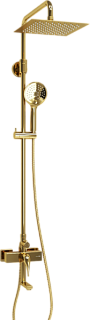 Душевая стойка Wasserkraft Sauer A171.256.207.PG, золото