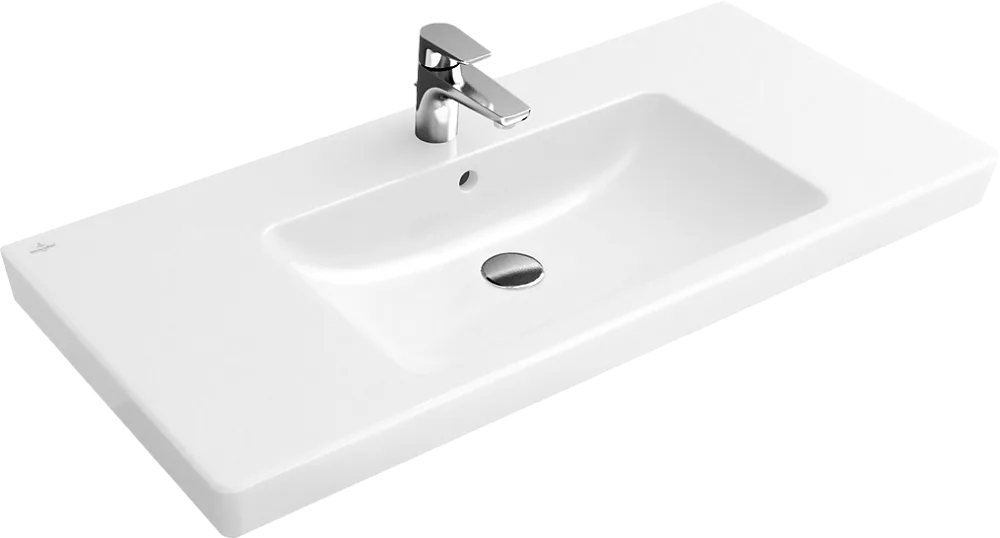 Мебельная раковина Villeroy & Boch Subway 2.0 7175 A0R1 alpin CeramicPlus Sancos — официальный сайт