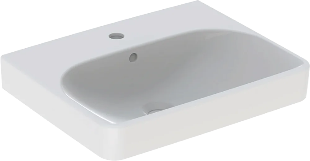 Раковина Geberit Smyle 55 белая Sancos — официальный сайт