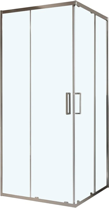 Душевой уголок BelBagno Luce A-2-90-C-Cr 90x90, профиль хром, стекло прозрачное
