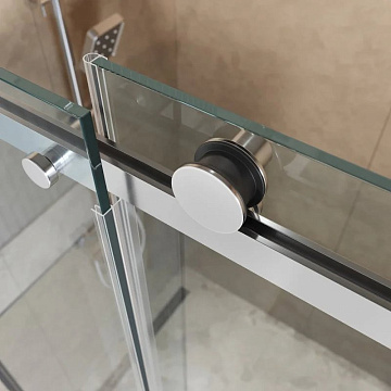 Душевой уголок BelBagno Soft Close-2 AH-1-100/90-C-Cr профиль хром