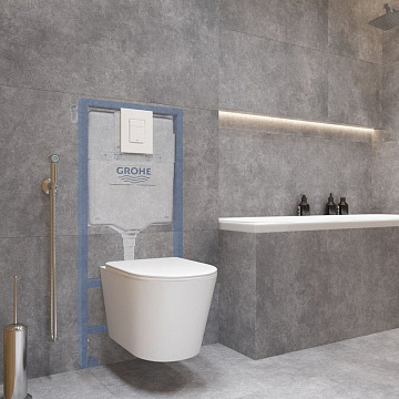 Система инсталляции для унитазов Grohe Rapid SL 38772SH0, 3 в 1 с панелью смыва