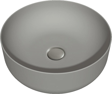 Накладная раковина Kerasan Nolita 534489*0 40 см, ferro matt