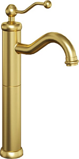 Смеситель для раковины Paini Duomo 88PJ205LL матовое золото PVD