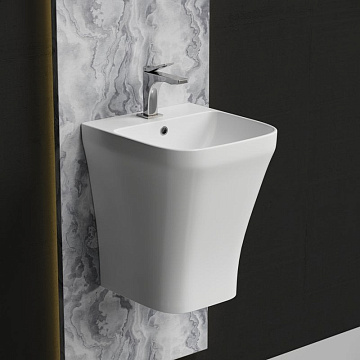 Раковина Ceramicanova Dion CN6067 белая глянцевая