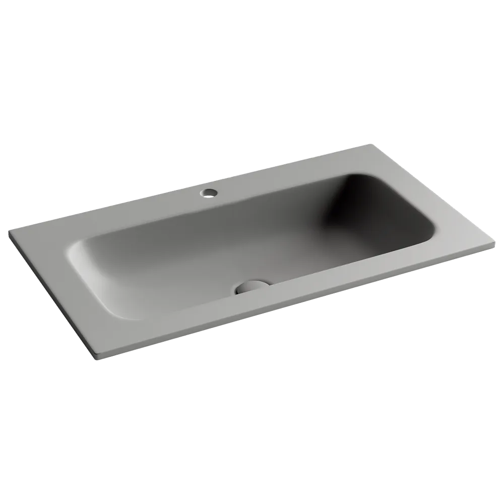 Мебельная раковина Ceramicanova Grace CN7012MH антрацит матовый Sancos — официальный сайт