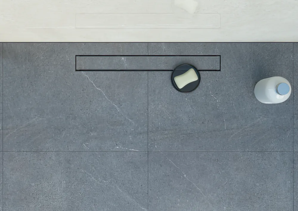 Душевой трап (лоток) Pestan Confluo Frameless Line 950, матовый хром Sancos — официальный сайт