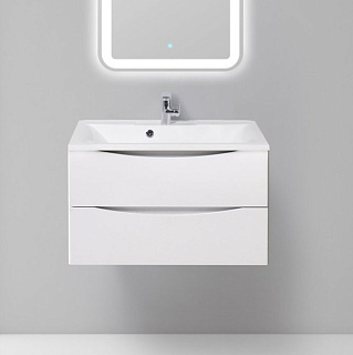 Тумба под раковину без столешницы BelBagno Marino 80 bianco opaco