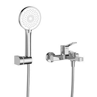 Смеситель для ванны с душем BelBagno Albano ALBANO-VASM-CRM, хром