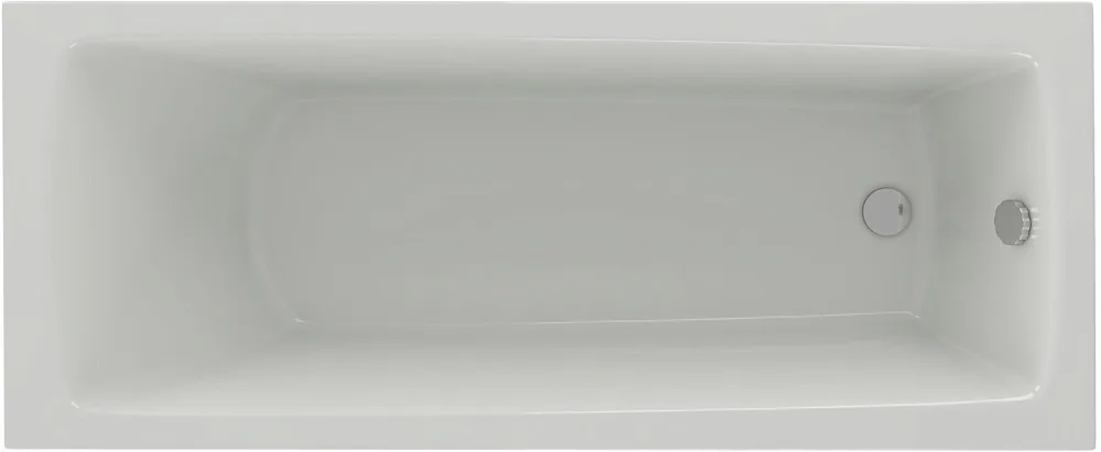 Акриловая ванна AQUATEK Либра New LIB150N-0000008 150x70 см, левая, пристенная, белая, с каркасом Sancos — официальный сайт