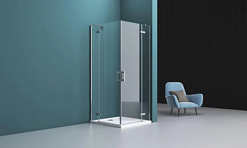 Душевой уголок BelBagno Kraft AH-22-100/90-C-Cr R