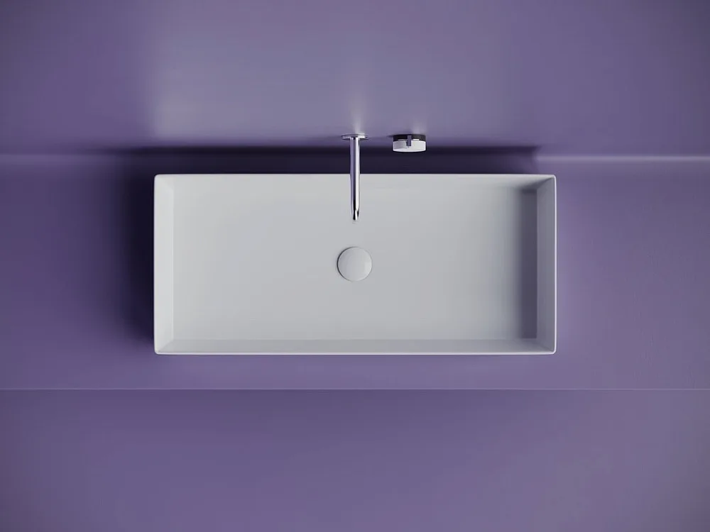 Накладная раковина Ceramicanova Element CN6072 белая глянцевая Sancos — официальный сайт