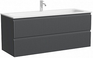 Тумба под раковину Sancos Snob R 120 подвесная матовый антрацит, SNR120MDH