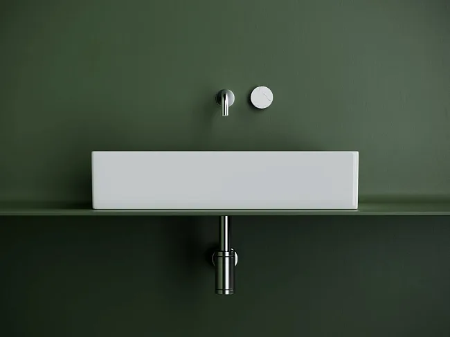 Накладная раковина Ceramicanova Element CN6070 белая глянцевая Sancos — Оригинал