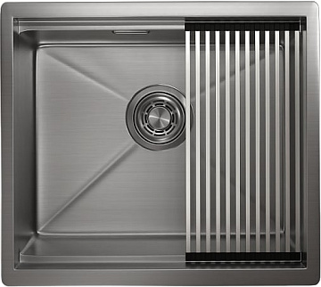 Мойка кухонная Granula Kitchen Space 5045U, сталь сатин