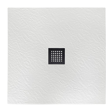 Поддон для душа BelBagno Uno TRAY-MR-UNO-A-80-35-W-NO 80х80, белый, с сифоном
