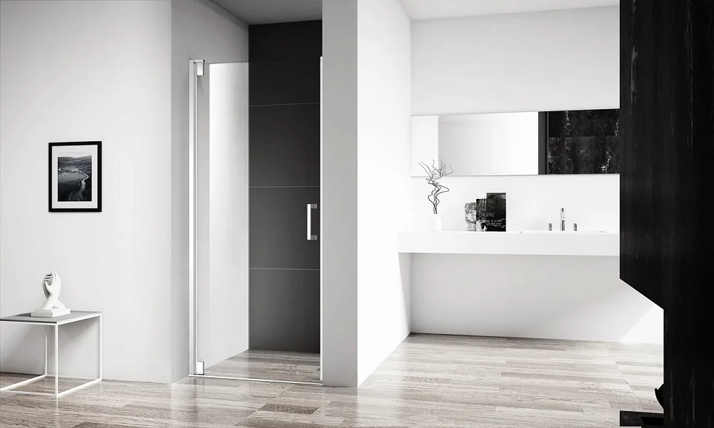 Душевая дверь в нишу BelBagno Marmi B-1-100-C-Cr Sancos — официальный сайт