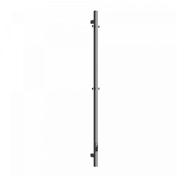 Полотенцесушитель электрический Sancos Linn 150x3 I-образный, вороненая сталь, SC13002GG