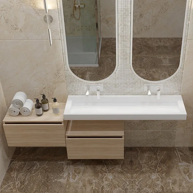 Тумба Armadi Art Flat Valessi Uno-S 60 light oak Sancos — Оригинал